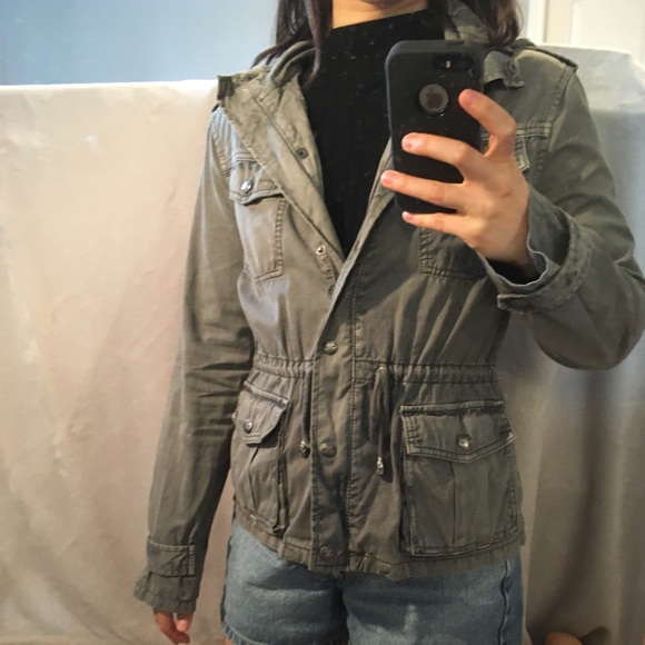 Aritzia Gray Jacket - Picture 9 of 9